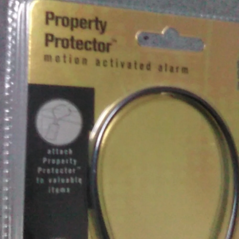 Motion sensor alarm